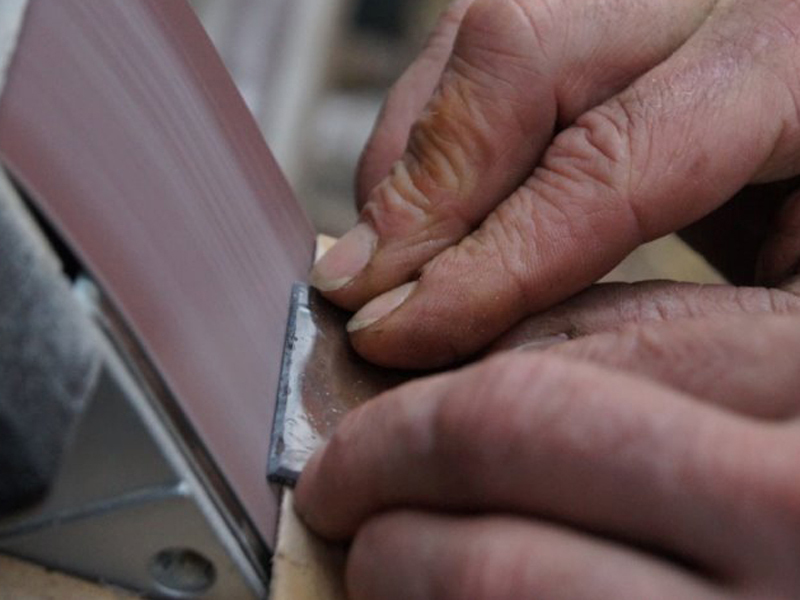 Upcycling der besonderen Art 5 Die Kanten abrunden