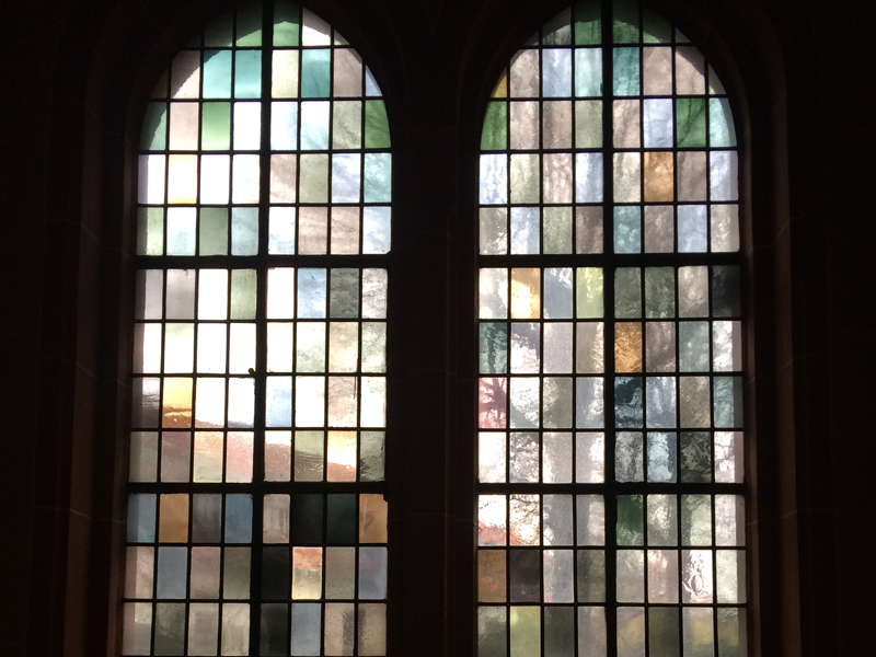 Upcycling der besonderen Art 3 Das ursprüngliche Kirchenfenster