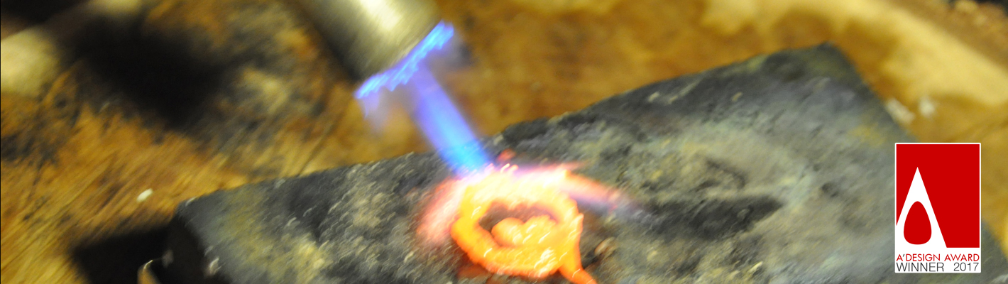 Herz altgold banner adesign