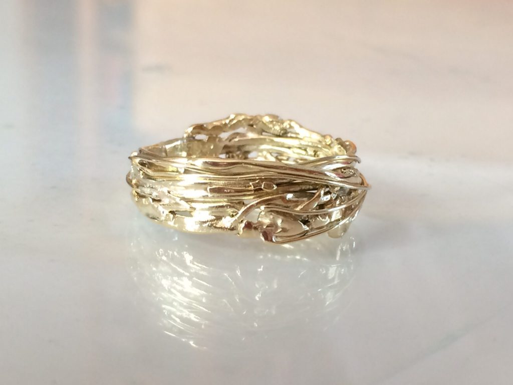 Ringe in allen Variationen 45 Ring aus dem Collier