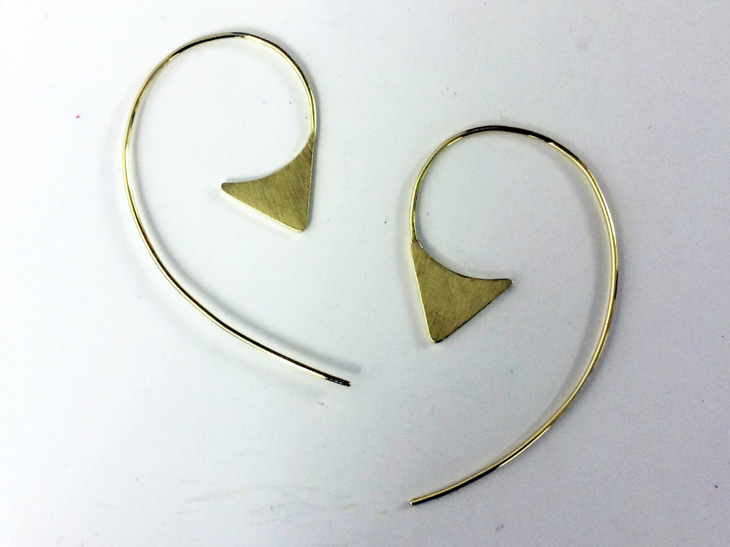 Schlichte Ohrhänger 1 schlichte Ohrhänger