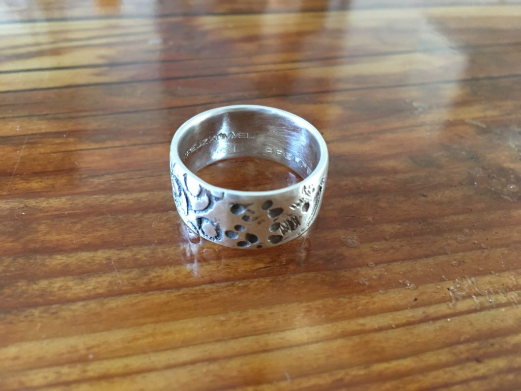 Der Gewürzring 3 geschwärztes Silber