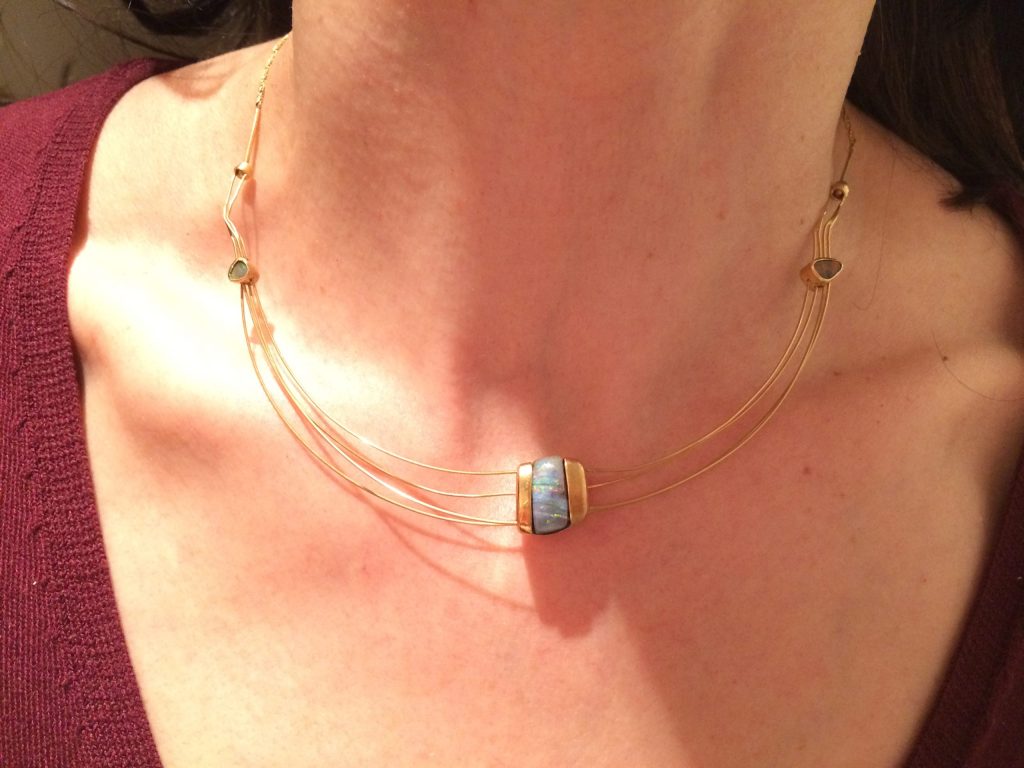 Opalschmuck 4 Das Collier