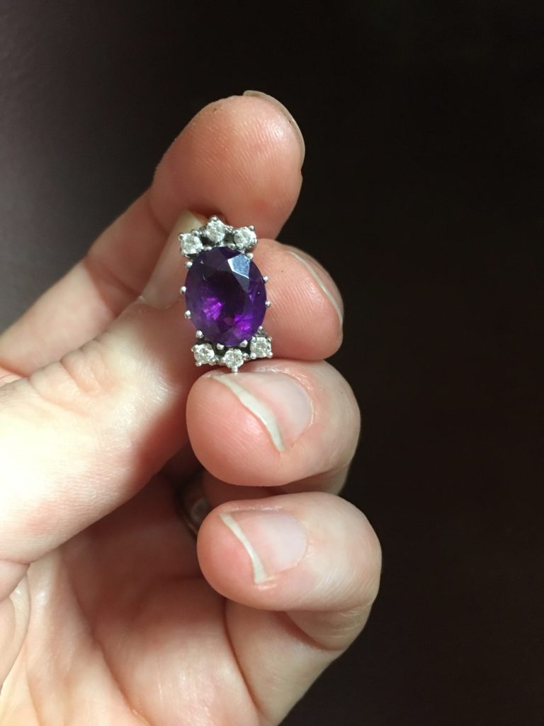 Ein Ring wird zum Ring 2 Amethystring