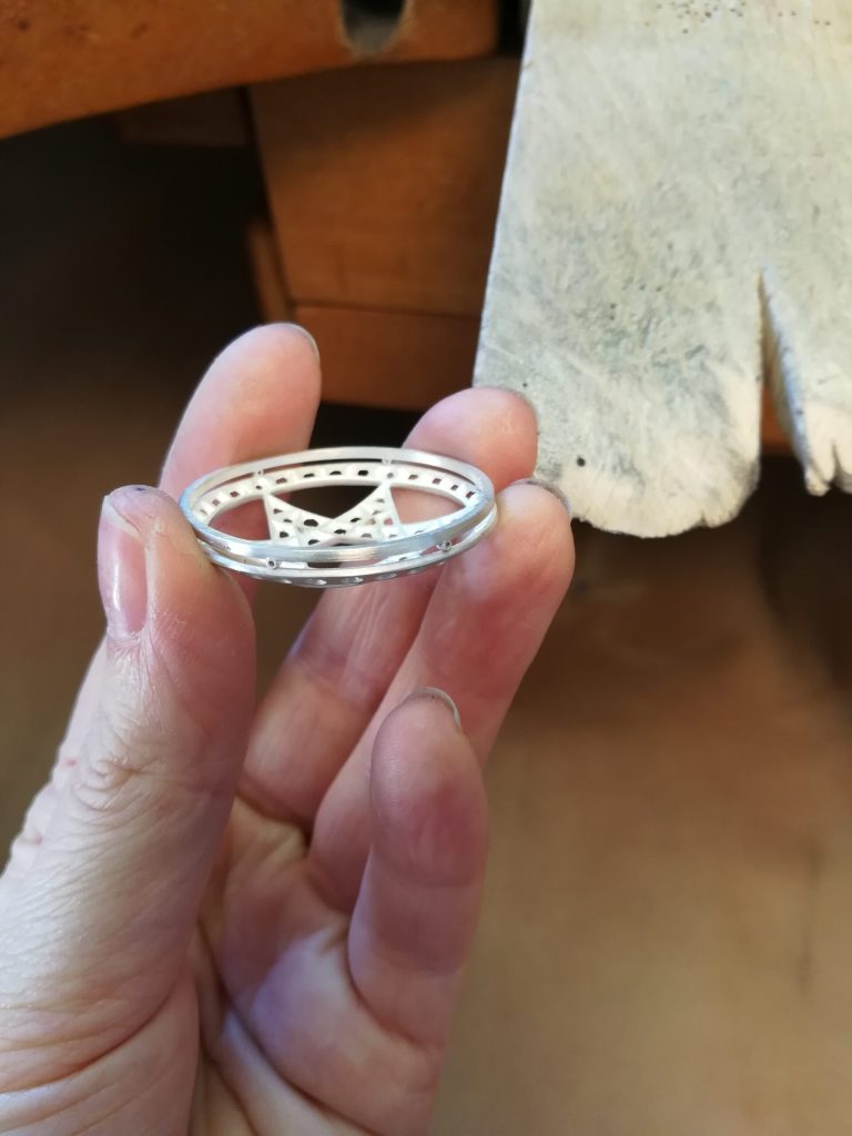 Ajour sägen - von Miriam 18 Gader feilen