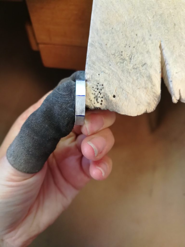 Facettenring - von Miriam 6 Alle Seiten plan feilen