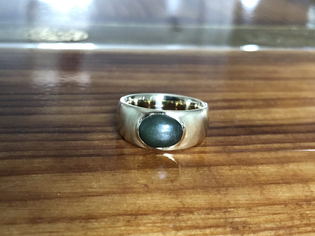 Ringe in allen Variationen 9 Ring mit Jade