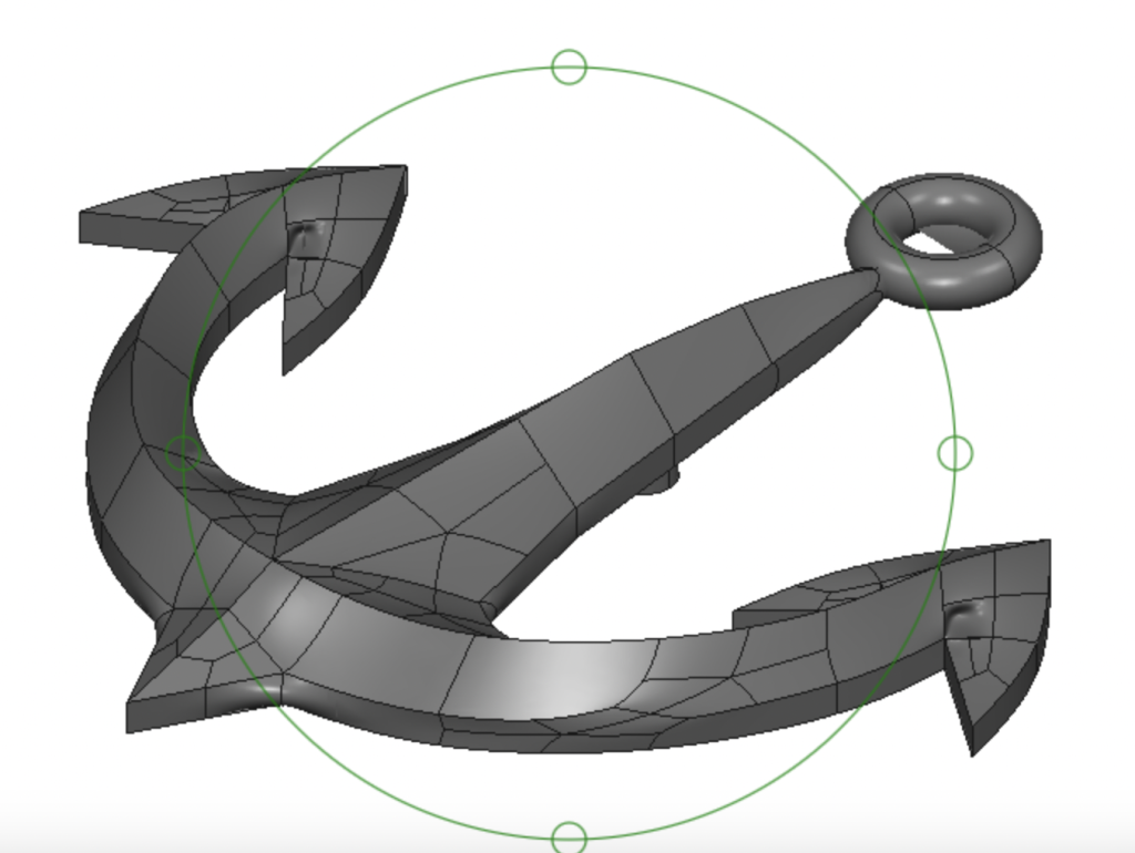 3D-Daten im Goldschmiede-Handwerk 9 Anker als Daten
