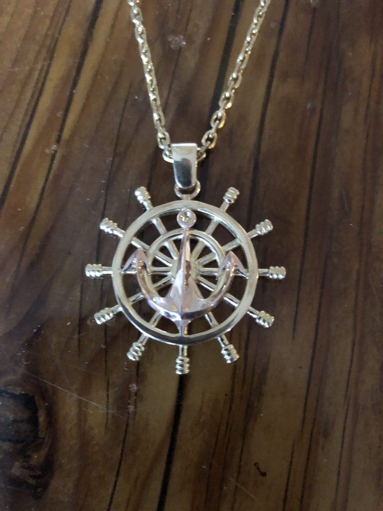 3D-Daten im Goldschmiede-Handwerk 10 Der Anhänger mit Anker und Steuerrad