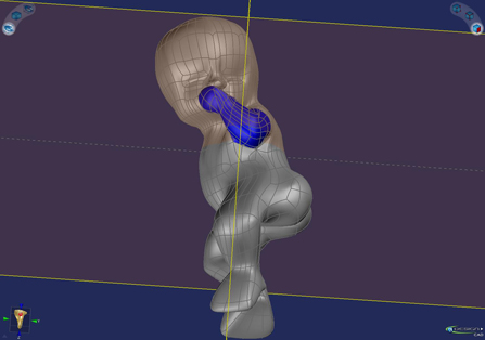3D-Daten im Goldschmiede-Handwerk 5 Die Kugel ist zu einem Baby geworden