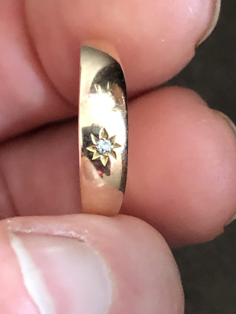 Diamanten als Set 8 Der Ring