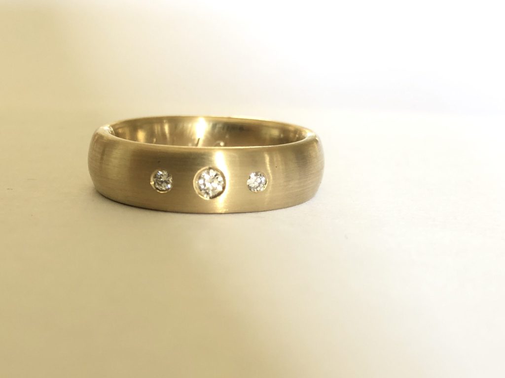 Witwenring - Witwerring 11 Witwenring mit Brillanten