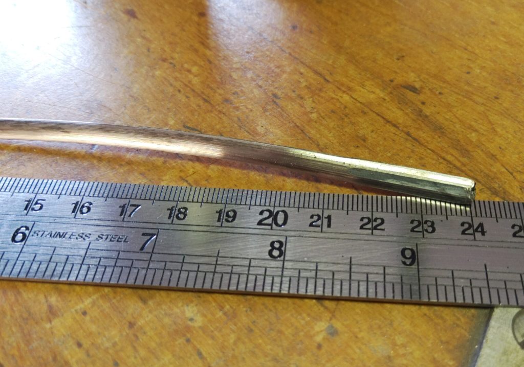 Ein Armband, ein Ring und ein Anhänger - Teil I - von Ellen 6 G Armband Silberdraht gezogen auf ca. 24 cm scaled 1