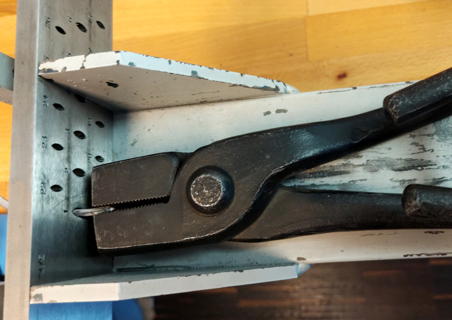 Ein Armband, ein Ring und ein Anhänger - Teil I - von Ellen 5 G Armband Silberdraht in Zieheisen II