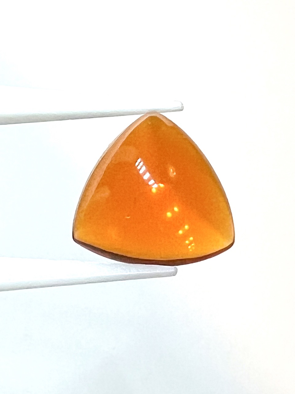 Opal 14 Feueropal, trilion, Cabochon