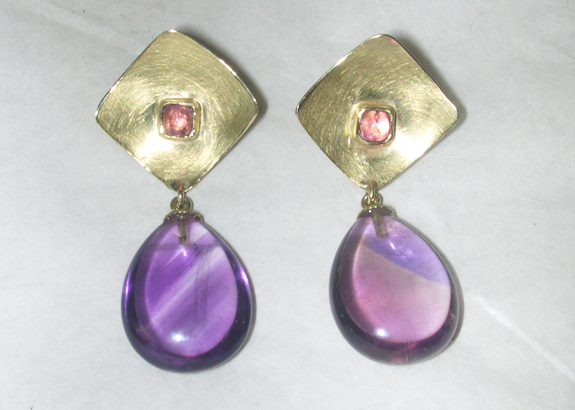 Amethyst und Citrin 11 ohrringe 10