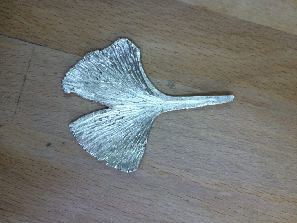 Das fertige Blatt