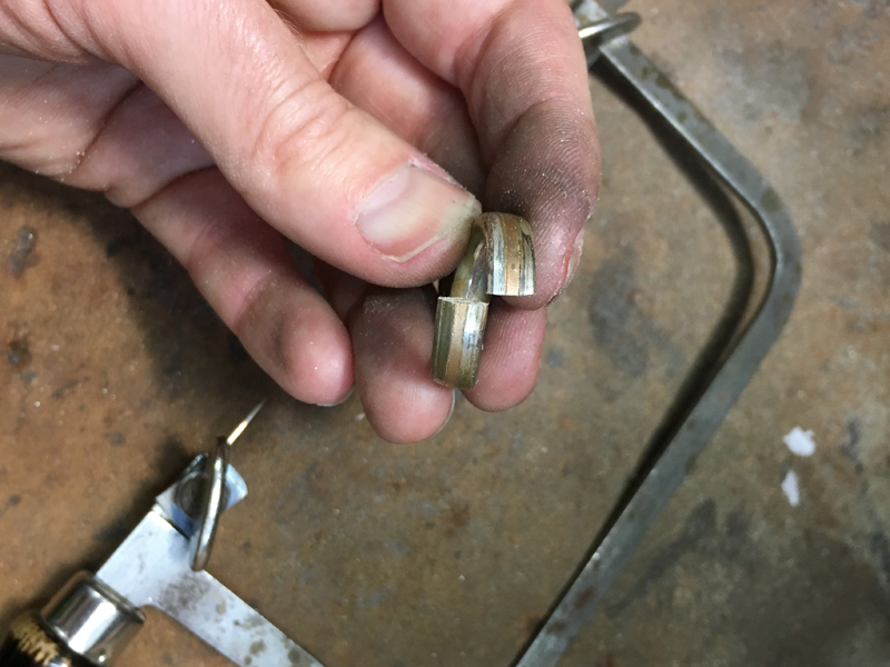 Silberne Trauringe werden aufgewertet 8 trauring now 9 IMG 4005