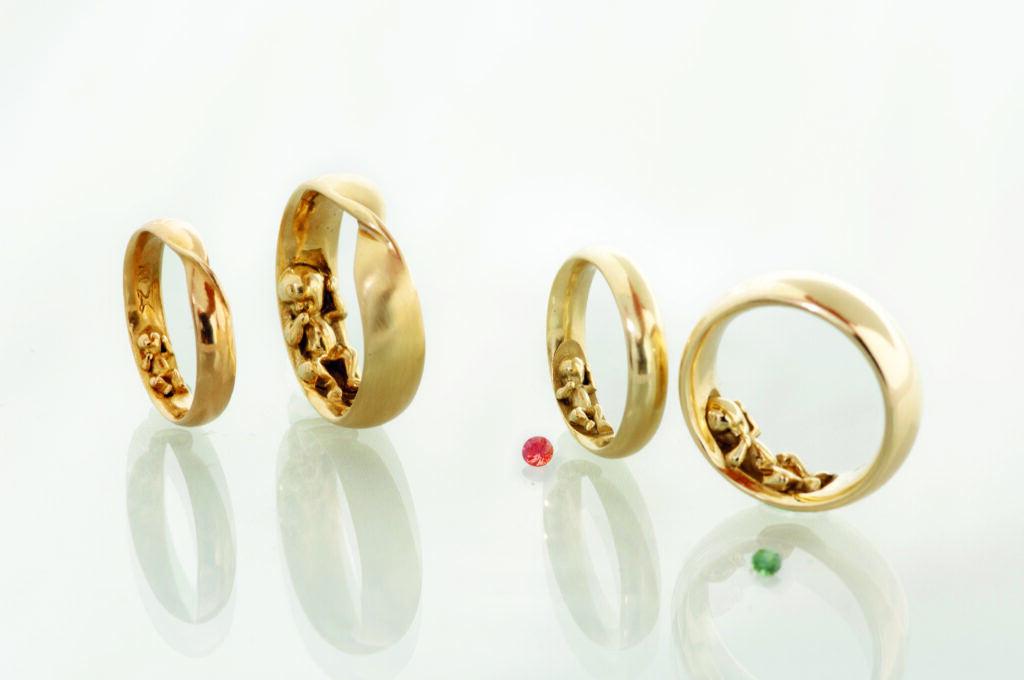 German Design Award 2026 für Glückskind 2 Glückskind Ring Jamie und Twisted