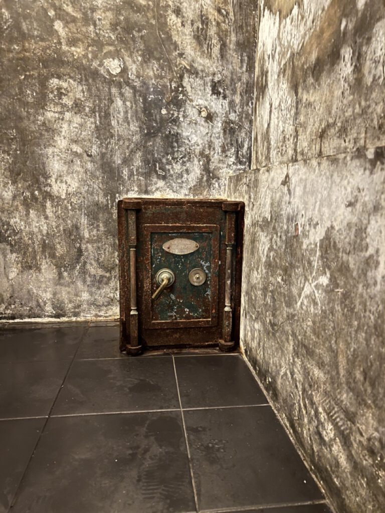 alles in Galle hat Geschichte - hier ein Tresor