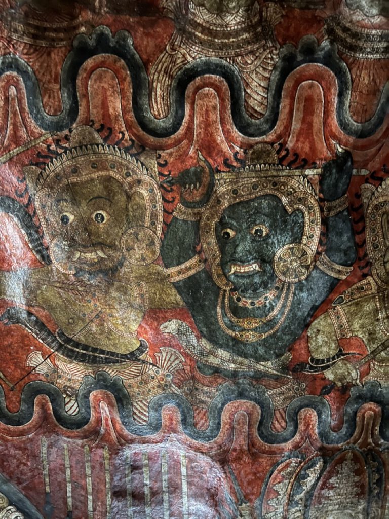 Die ganze Höhle ist verziert