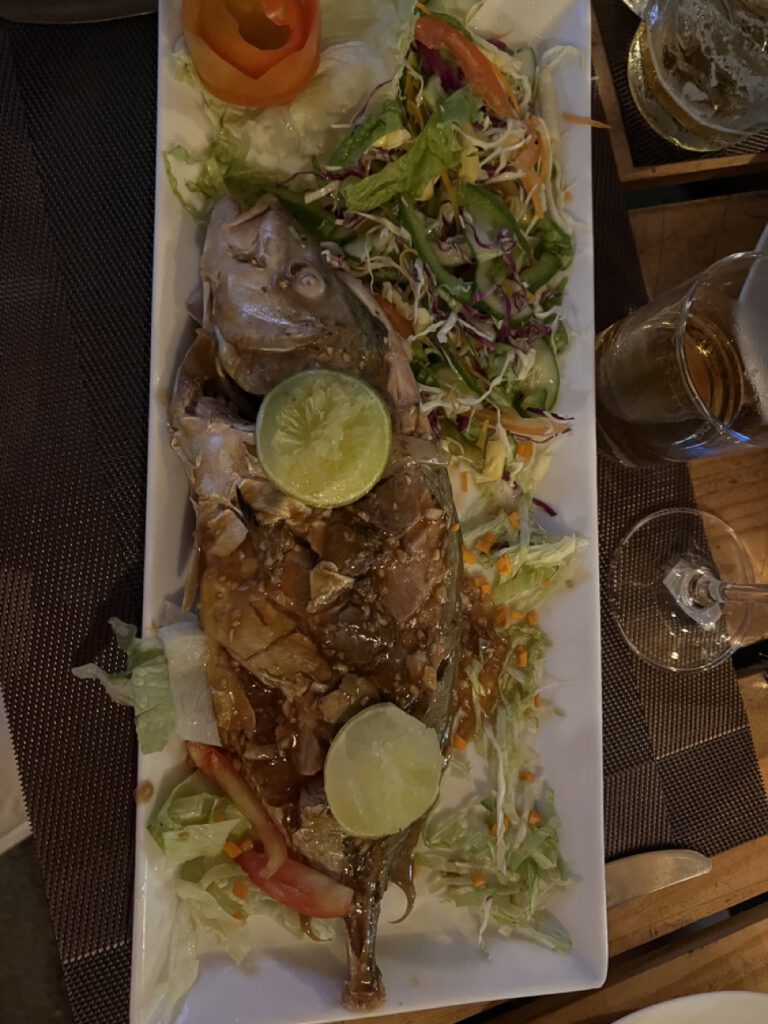 Fisch, fangfrisch, aromatisch, so lecker!
