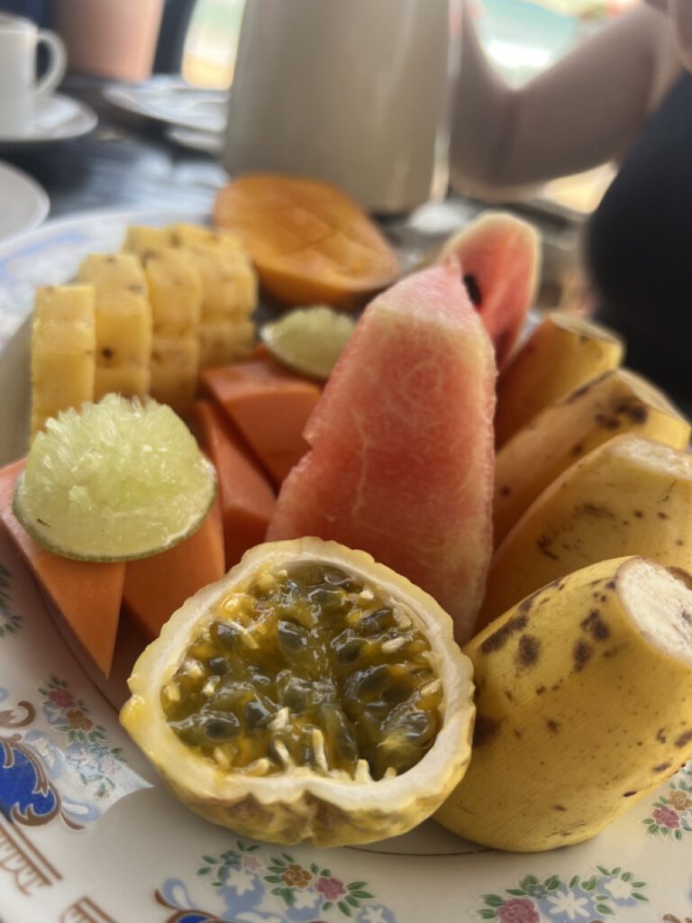 Fruitplatter. Fruchtplatte - das geht immer :-)