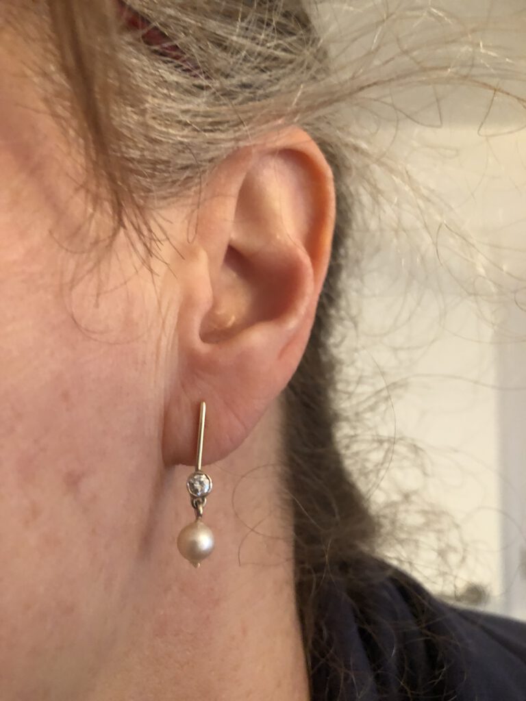 Ohrstecker mit Brillant