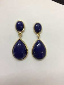 Lapis-Lazuli-Ohrstecker